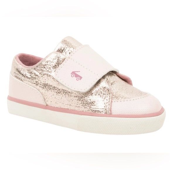 See Kai Run Toni Toddler Girls' Sneakers Size 8 Pink Metallic - Picture 1 of 10